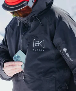 Burton Men's Ak Gore Velocity Anorak True Black