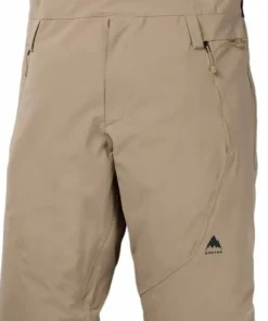 Burton Men's Reserve 2L Bib Pants Summit Taupe