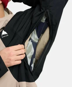 Burton Men's Reserve Relaxed Anorak Summit Taupe/true Black