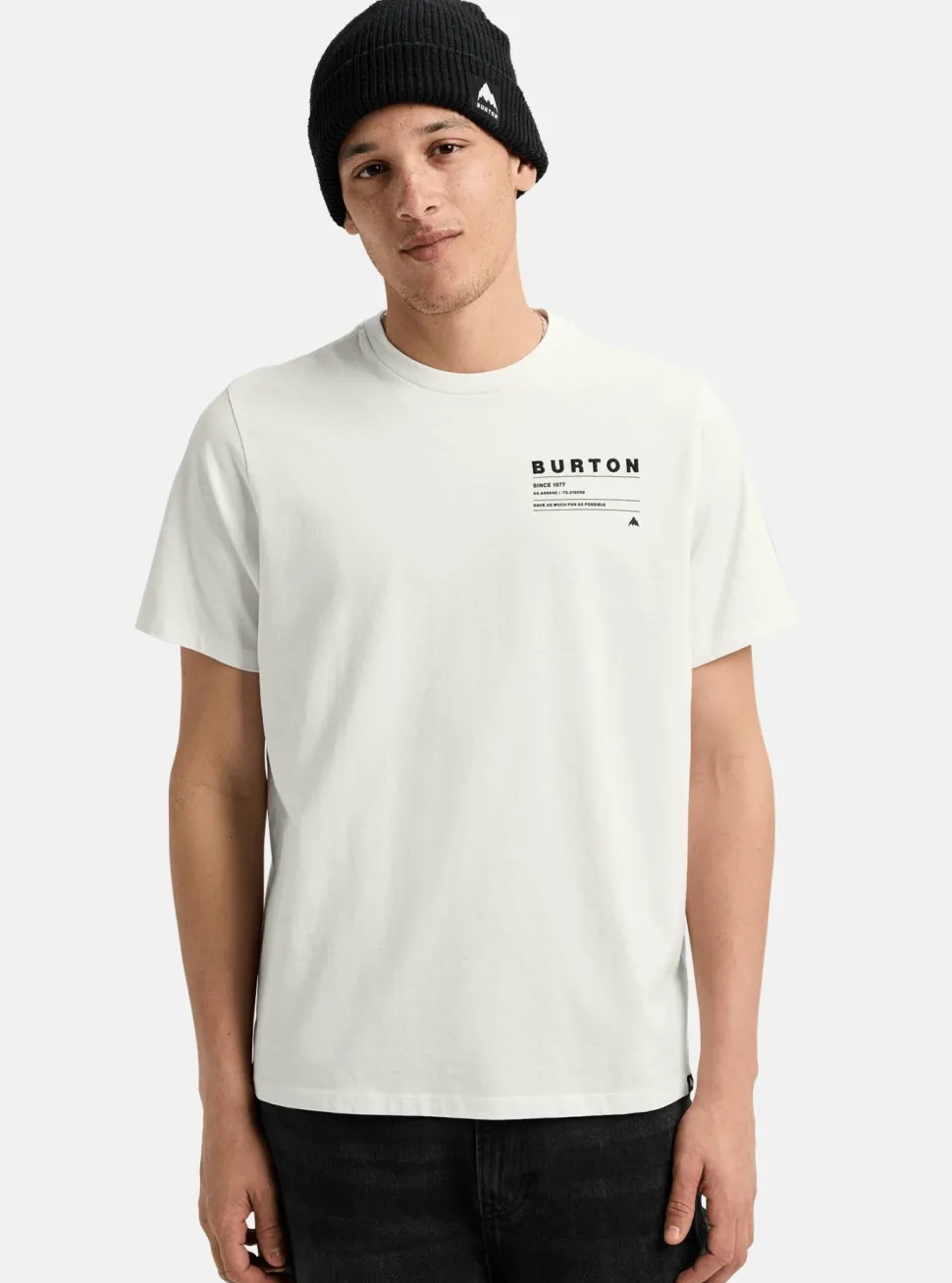 Burton Moretown T-Shirt Stout White