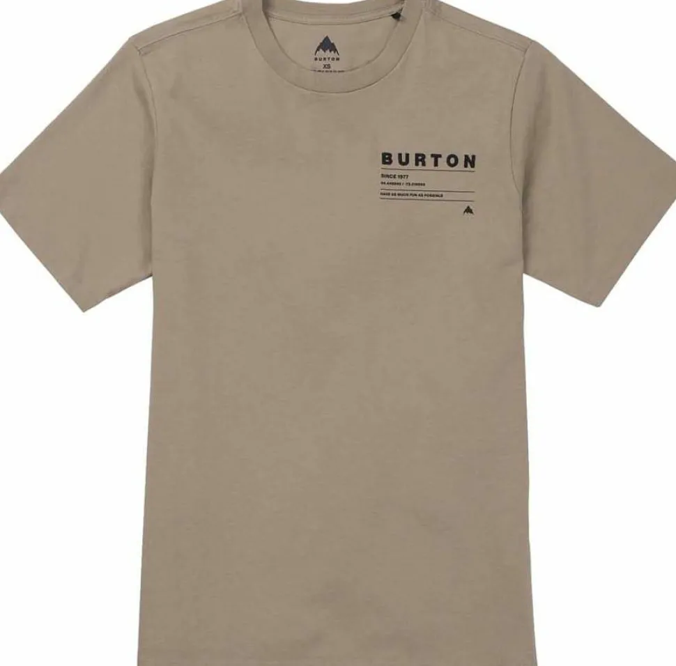 Burton Moretown T-Shirt Summit Taupe