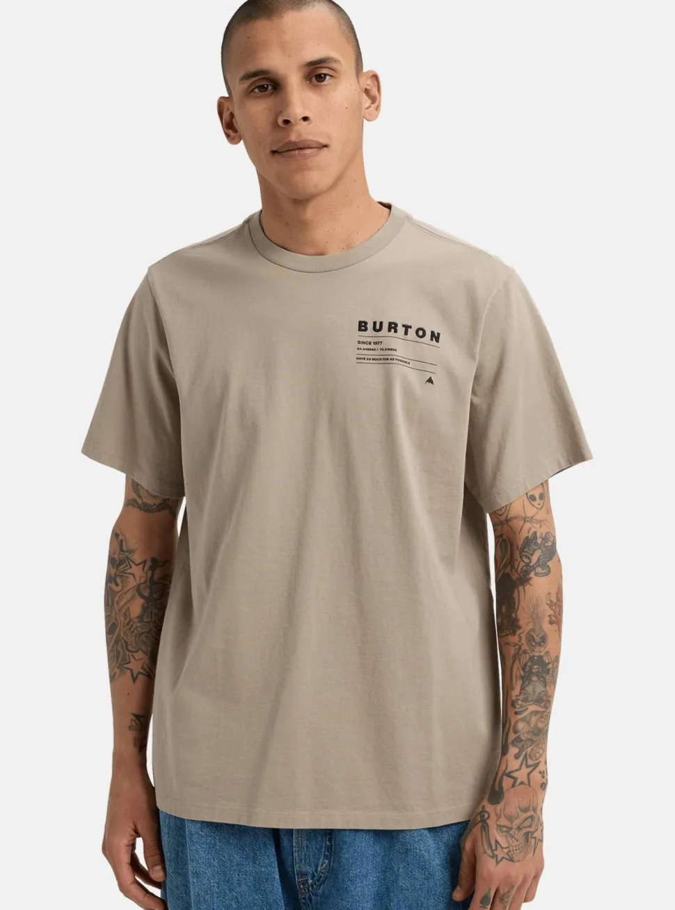 Burton Moretown T-Shirt Summit Taupe