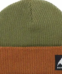 Burton Recycled Vt Beanie Forest Moss/chestnut Brown