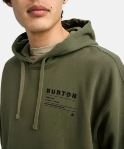 Burton Unisex Moretown Pullover Hoodie Forest Moss