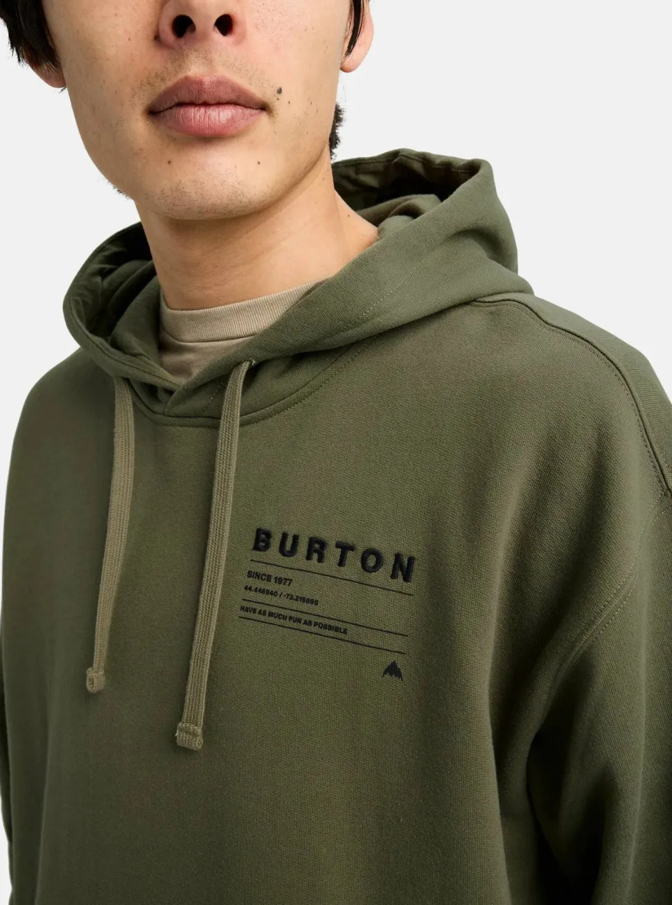 Burton Unisex Moretown Pullover Hoodie Forest Moss