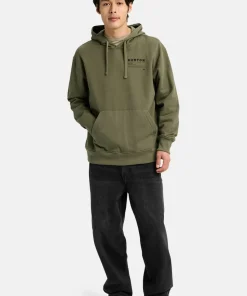 Burton Unisex Moretown Pullover Hoodie Forest Moss