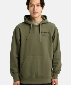 Burton Unisex Moretown Pullover Hoodie Forest Moss