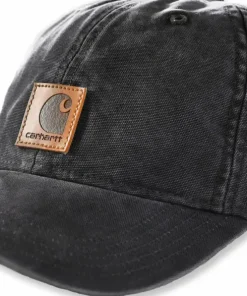 Carhartt Canvas Cap Black