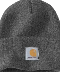 Carhartt Knitted Cuffed Beanie Coal Heather