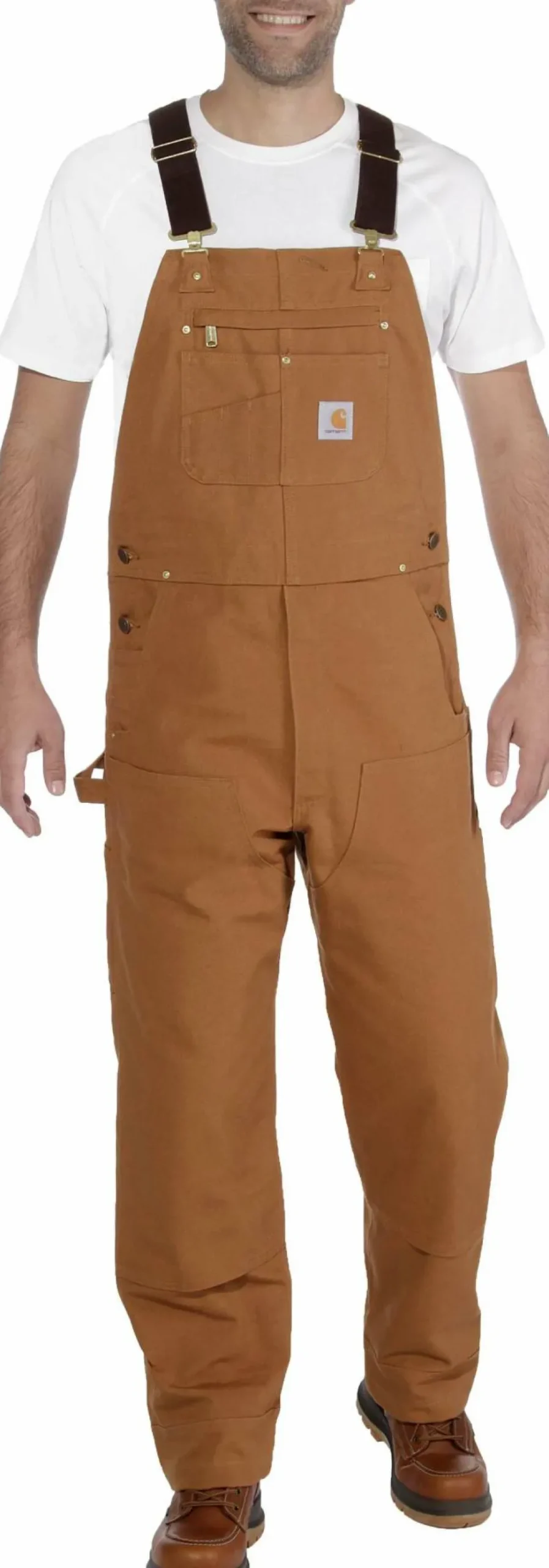 Carhartt Men's Bib Overall Carhartt® Brown