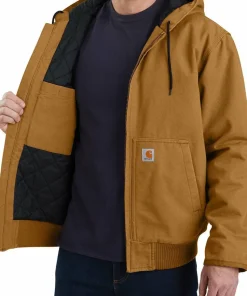Carhartt Men's Duck Active Jacket Carhartt® Brown