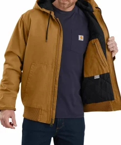 Carhartt Men's Duck Active Jacket Carhartt® Brown