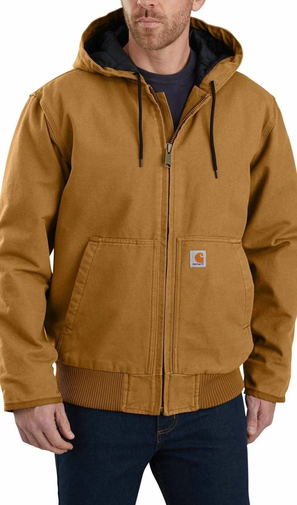 Carhartt Men's Duck Active Jacket Carhartt® Brown