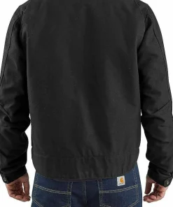 Carhartt Men's Duck Detroit Jacket Black