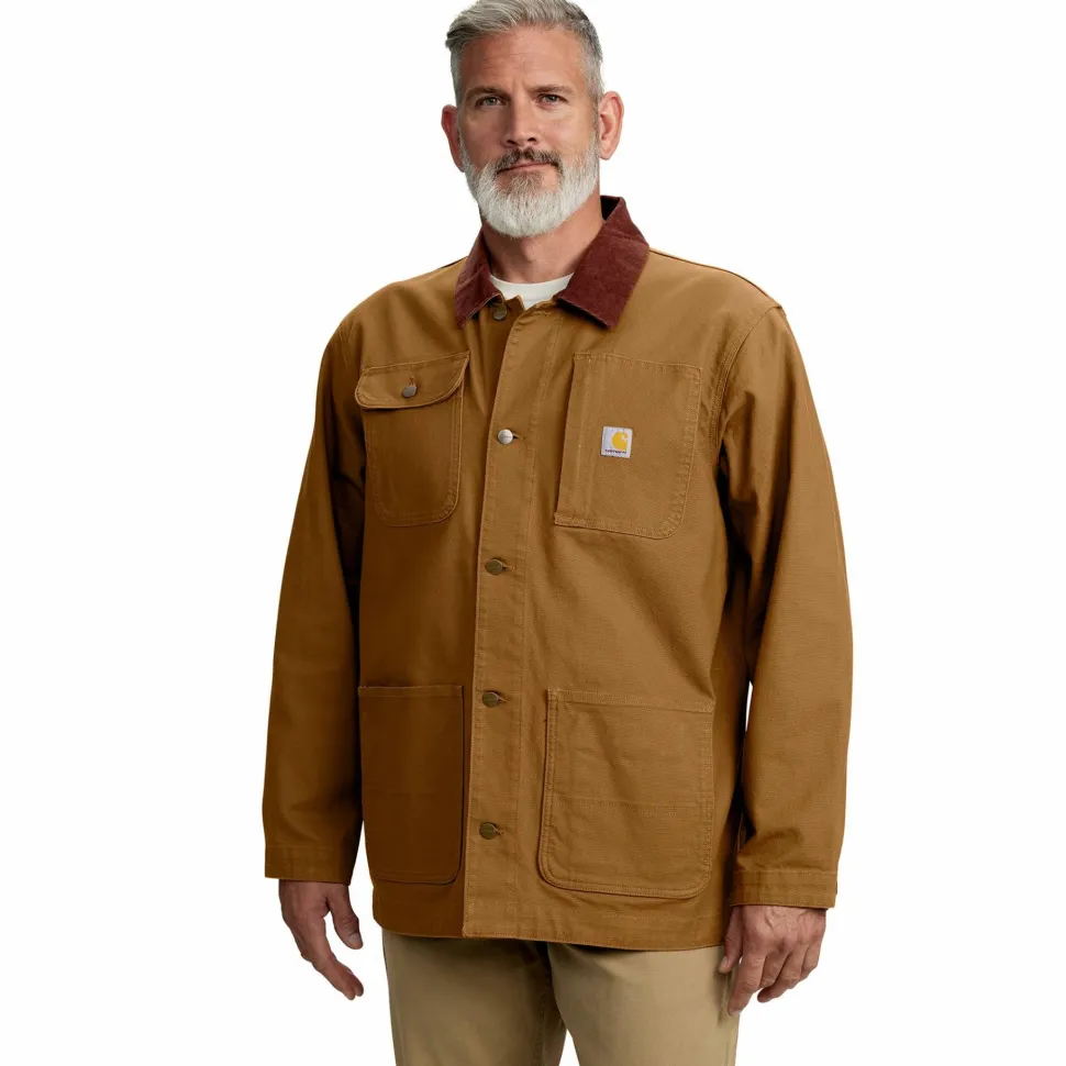 Carhartt Men's Duck Loose Fit Chore Coatt Carhartt® Brown