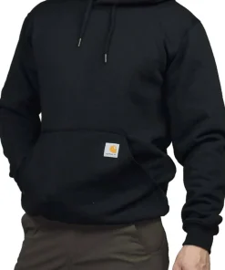 Carhartt Men's Hooded Sweatshirt Black