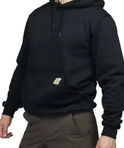 Carhartt Men's Hooded Sweatshirt Black