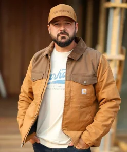 Carhartt Men's Montana Duck Insulated Jacket Carhartt Brown/coffee