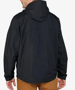 Carhartt Men's Rain Defender Loose Fit Lightweight Packable Anorak Black