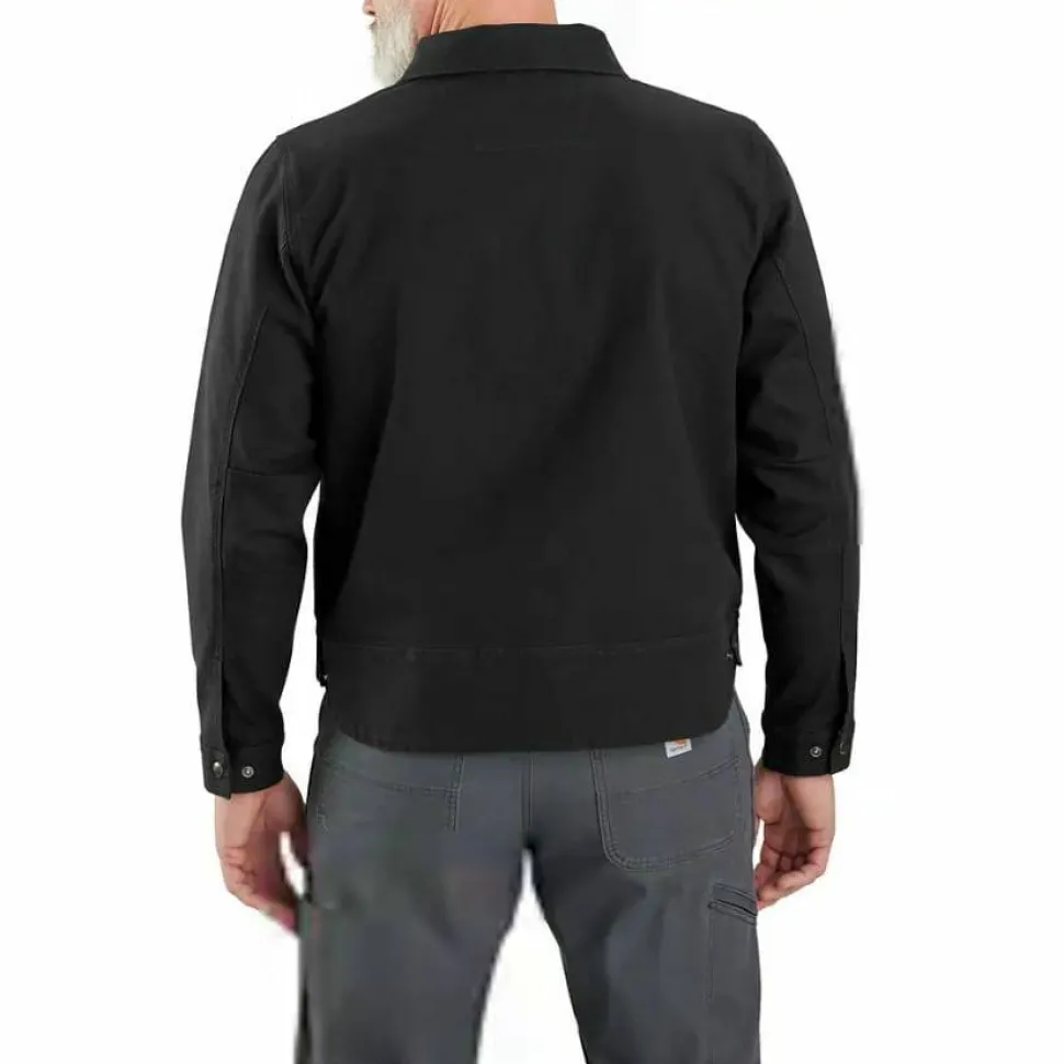 Carhartt Men's Rugged Flex Duck Relaxed Fit Jacket Black