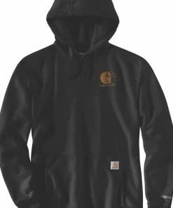 Carhartt Men's Signature Logo Sweatshirt Black