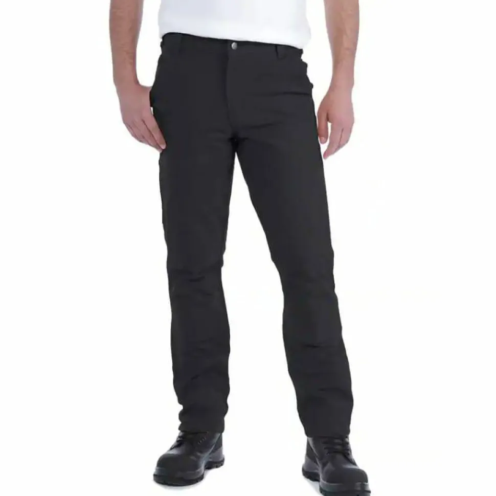 Carhartt Men's Stretch Duck Double Front Black