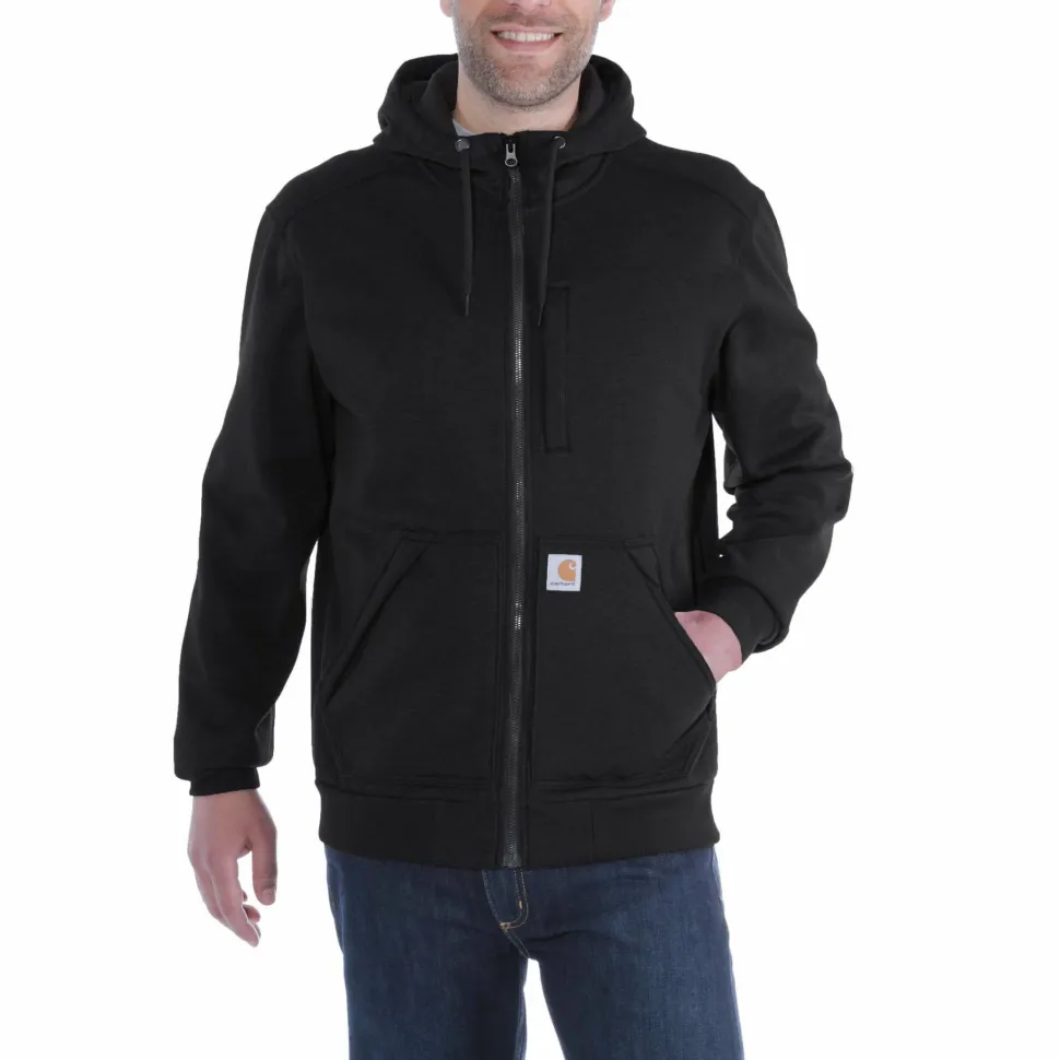 Carhartt Men's Wind Fighter Hooded Sweatshirt Black