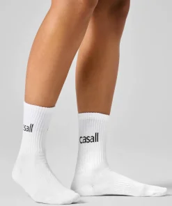 Casall Unisex Urban Tube Sock 2-Pack White