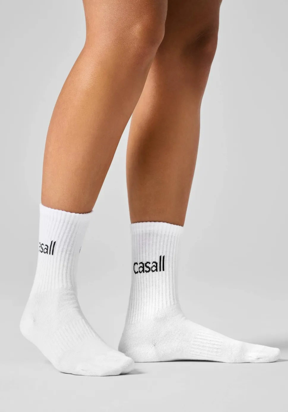 Casall Unisex Urban Tube Sock 2-Pack White