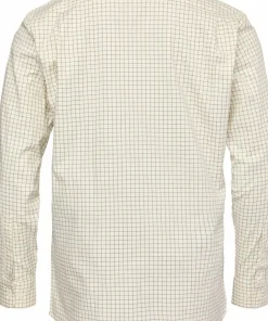 Chevalier Men's Baron Shooting Fit Stretch Shirt Highland Green Tattersall