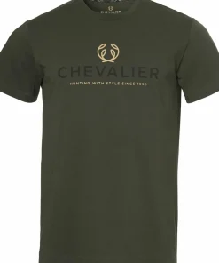 Chevalier Men's Chevalier Logo T-Shirt Dark Green