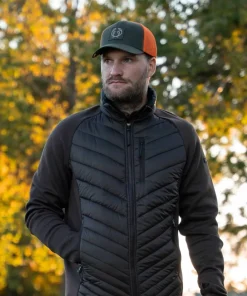 Chevalier Men's Hunter Hybrid Jacket Leather Brown