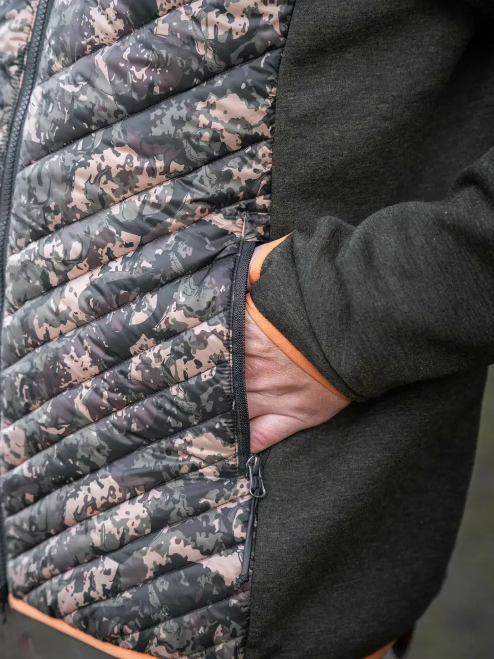 Chevalier Men's Hunter Hybrid Hood Jacket Antler Camouflage
