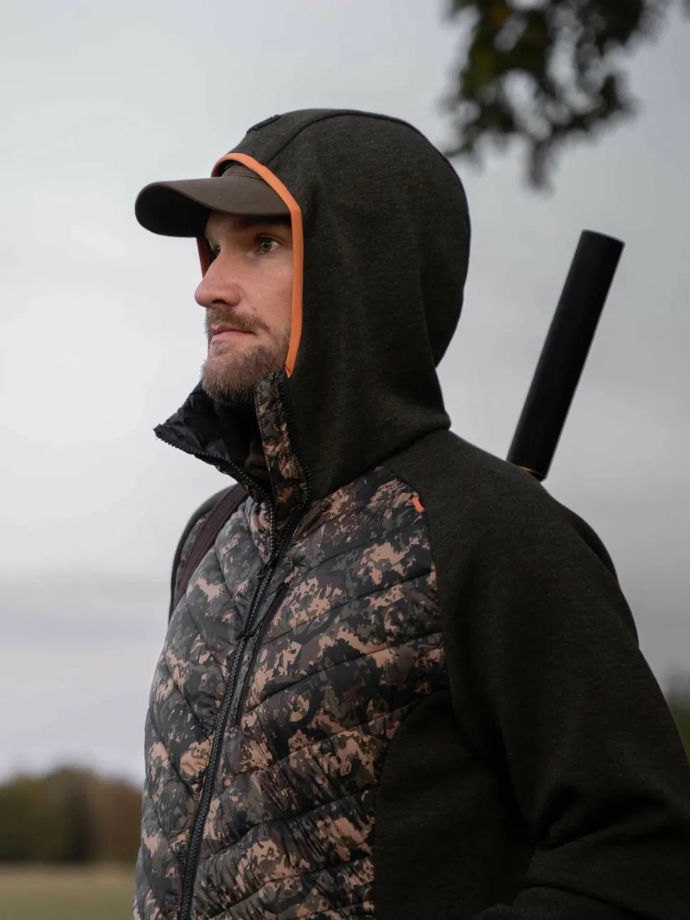 Chevalier Men's Hunter Hybrid Hood Jacket Antler Camouflage
