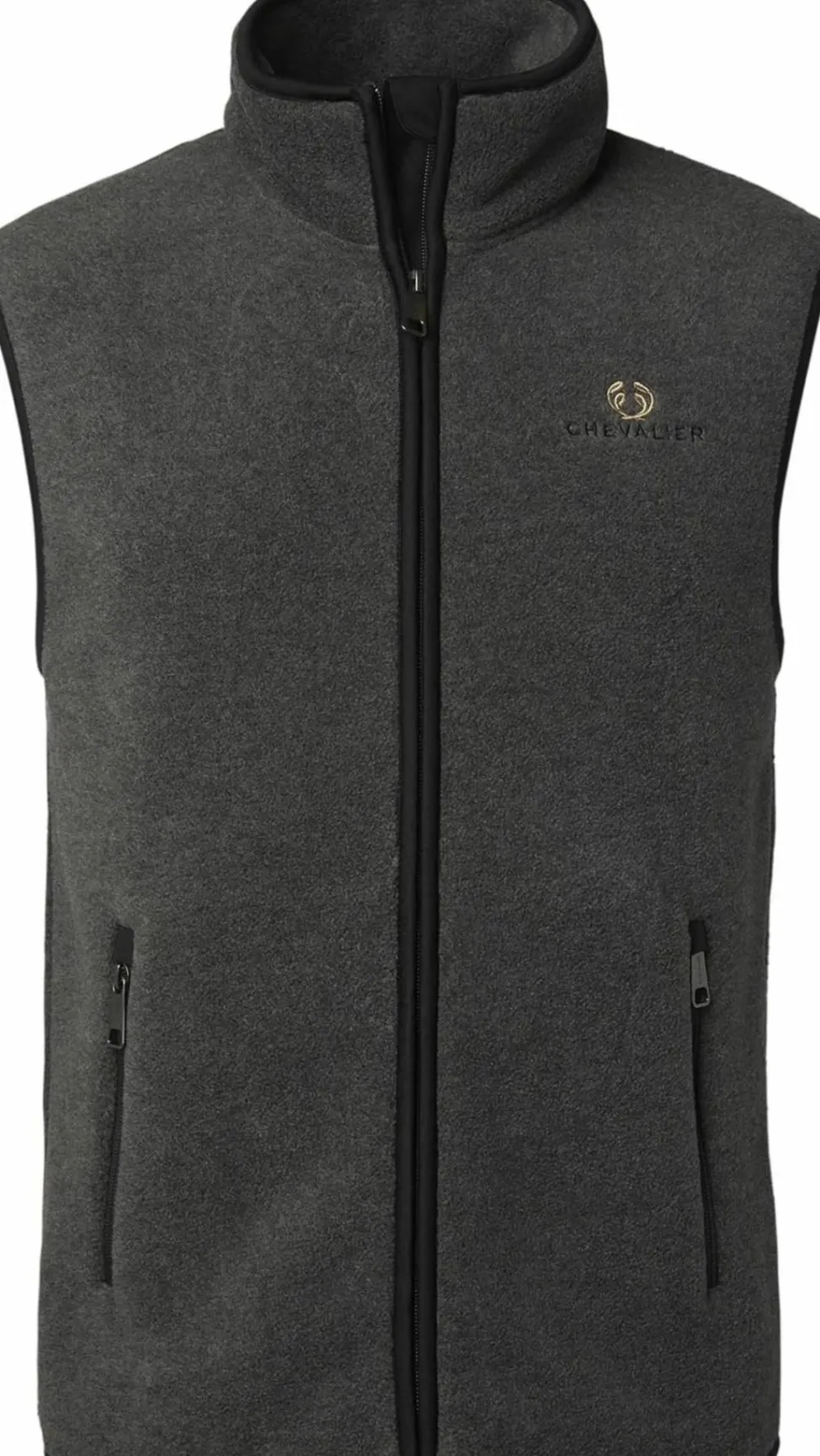 Chevalier Men's Mainstone Vest Anthracite With Black