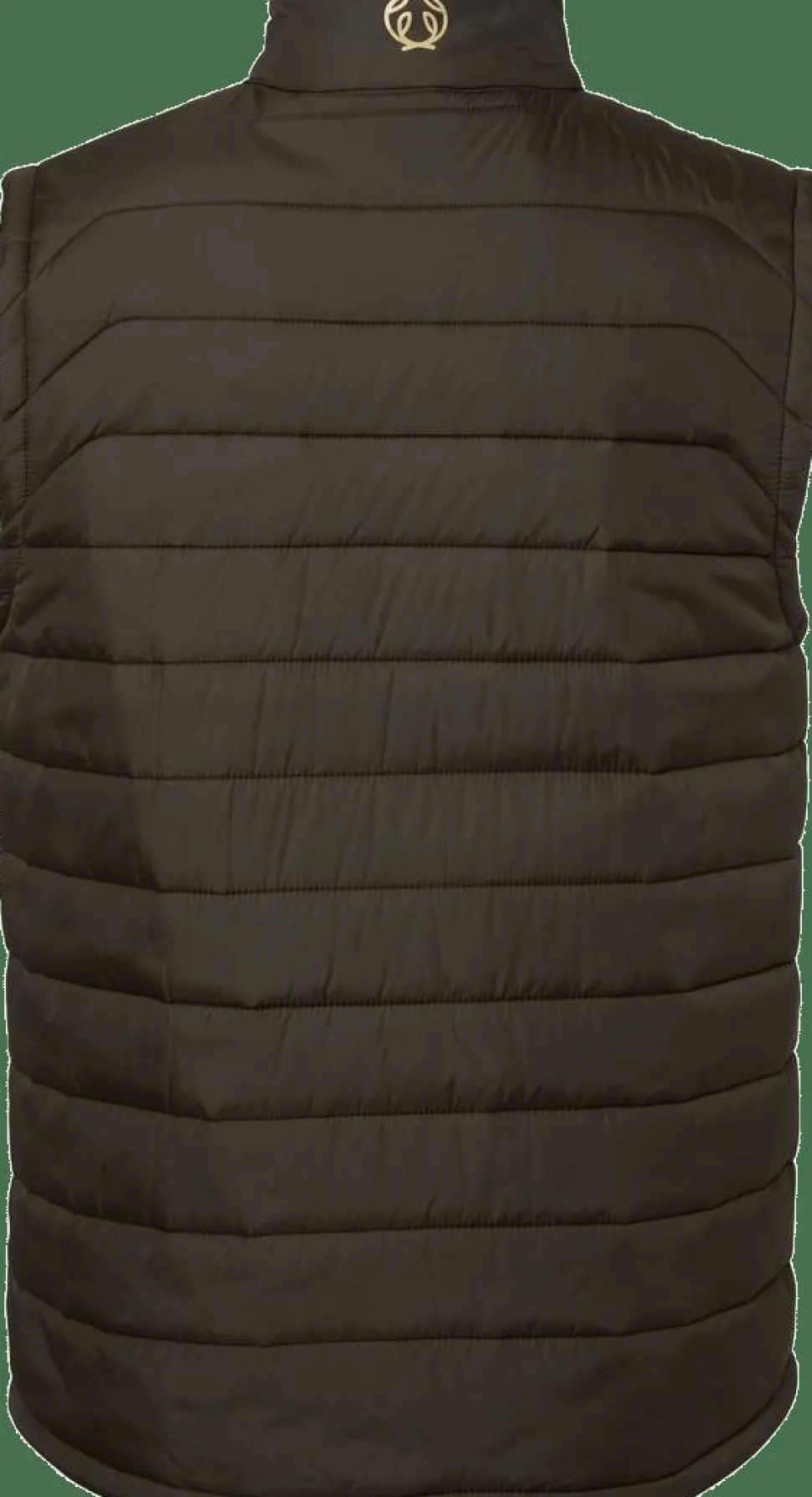 Chevalier Men's Quintin Padded Vest Leather Brown