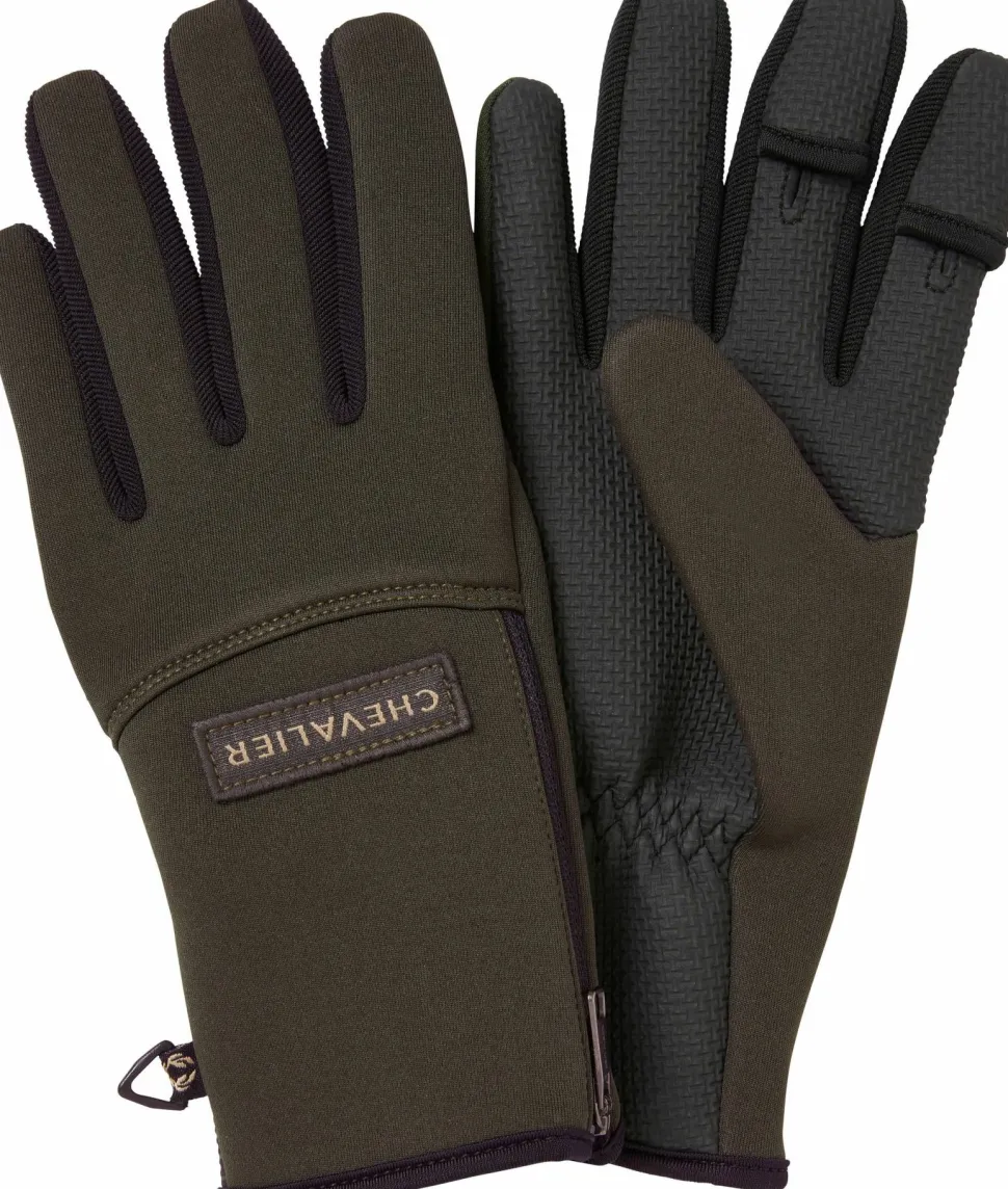 Chevalier Scale Neoprene Gloves Dark Autumn Green