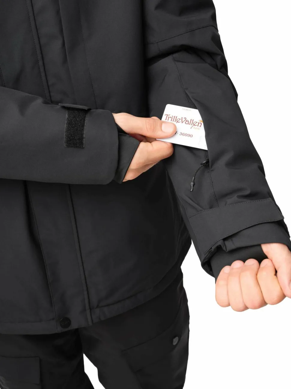 ColourWear Men's Eagle Jacket Black
