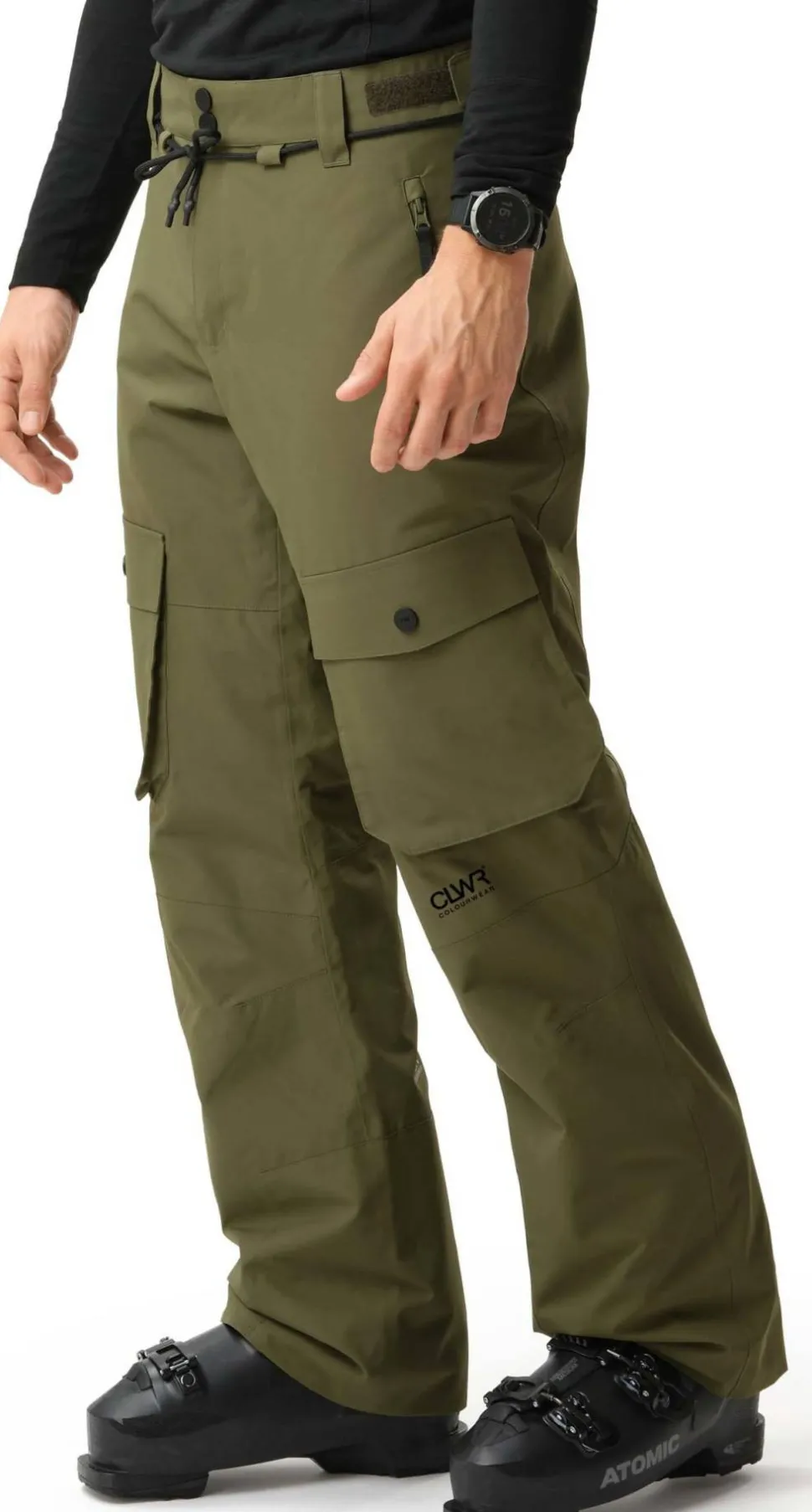 ColourWear Men's Flight Pants Dark Olive