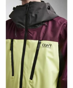 ColourWear Men's Grid Jacket Acid
