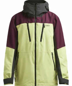ColourWear Men's Grid Jacket Acid