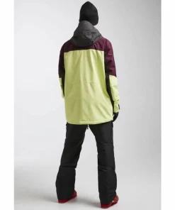 ColourWear Men's Grid Jacket Acid
