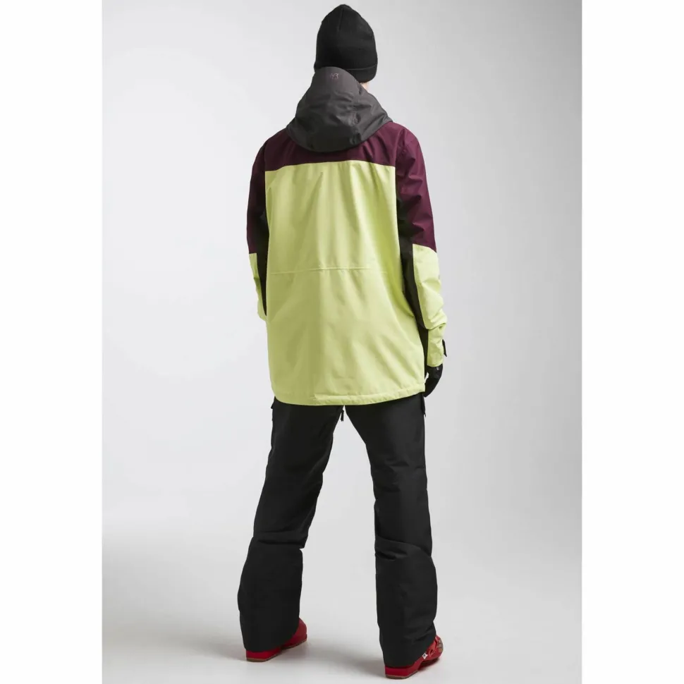 ColourWear Men's Grid Jacket Acid