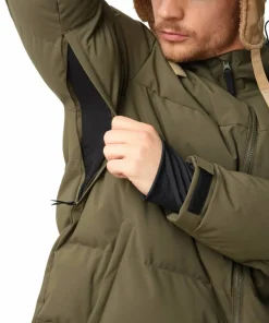 ColourWear Men's Pole Jacket Dark Olive