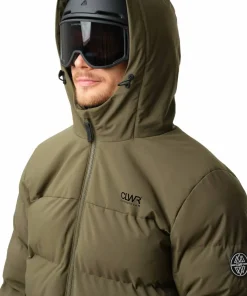 ColourWear Men's Pole Jacket Dark Olive