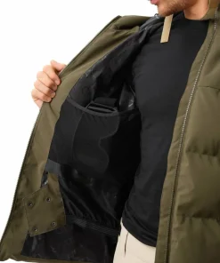 ColourWear Men's Pole Jacket Dark Olive