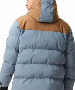 ColourWear Men's Pole Jacket Grey Blue