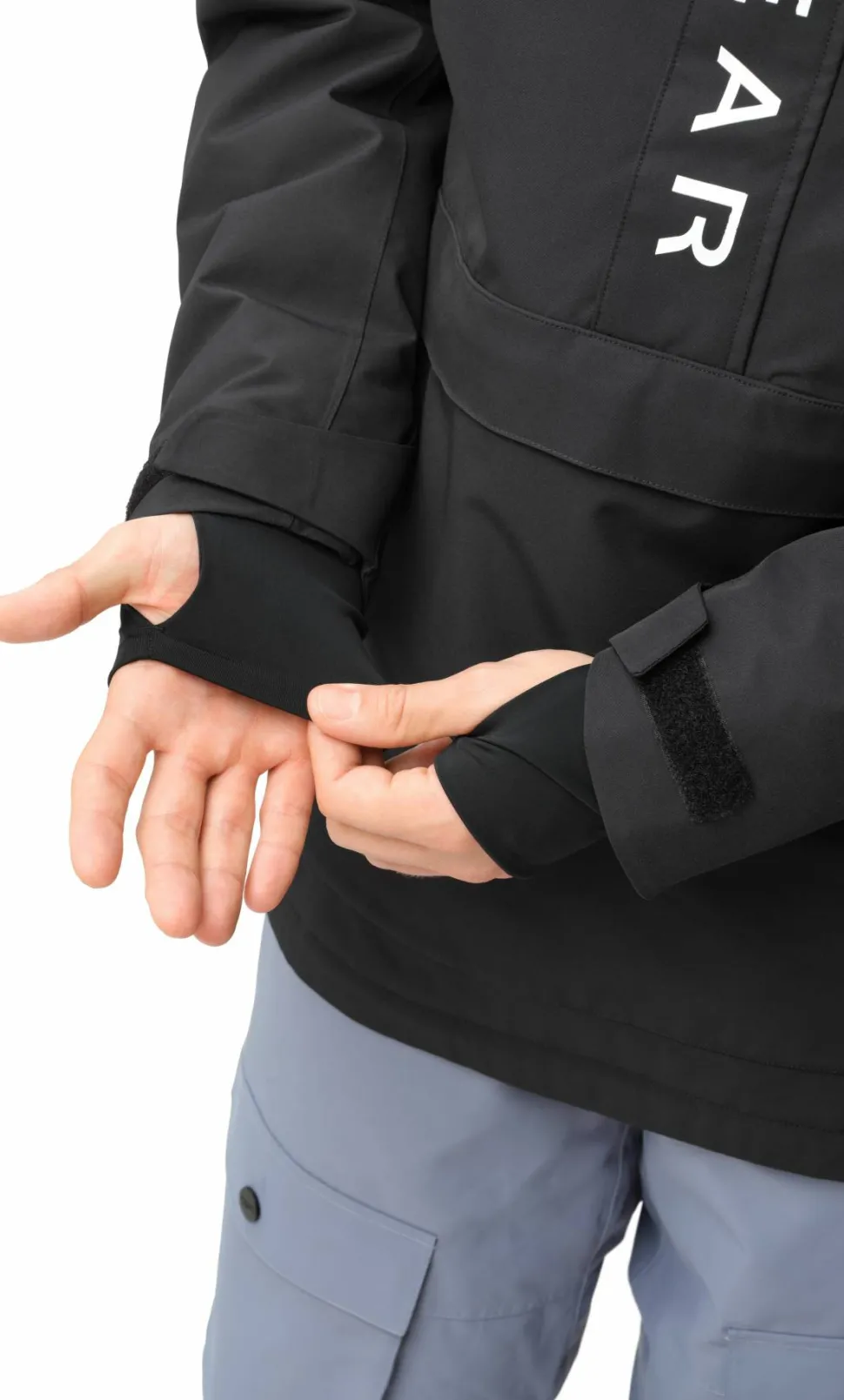 ColourWear Men's Signature Anorak Black