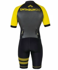 Colting Wetsuits Men's Swimrun Go Black/Yellow