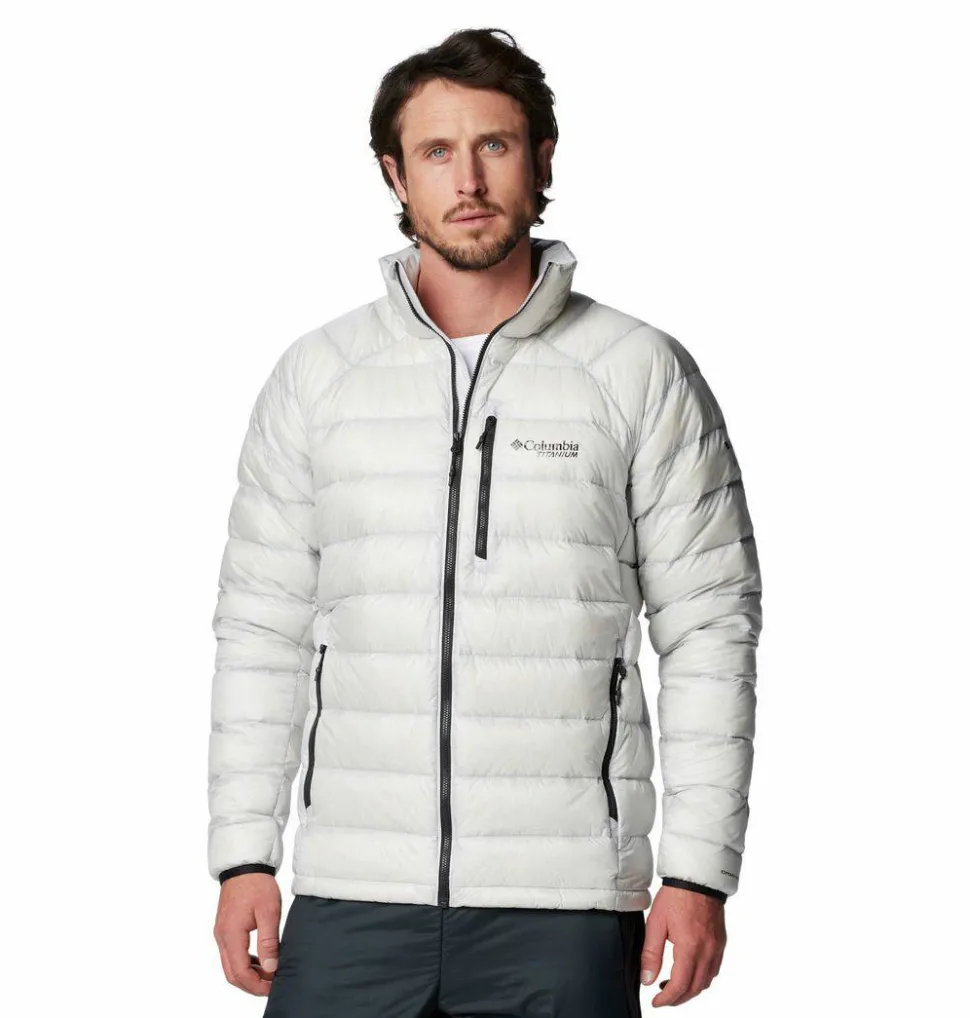Columbia Men's Arctic Crest Down Jacket Nimbus Grey